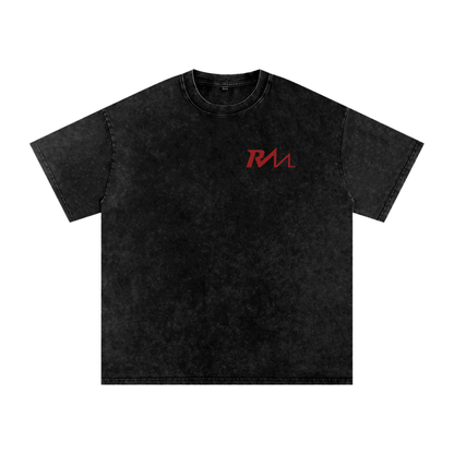 Revive Motorsports J35Y2 Engine Tee - Snow Washed Oversized