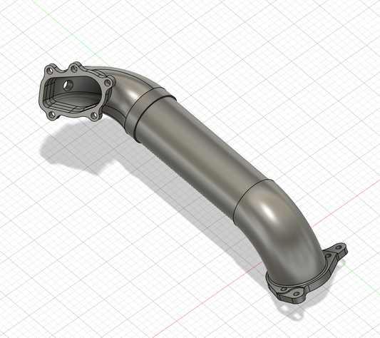 T25 (5 bolt) Downpipe - Coming Soon for 10th Gen Civic 1.5t models (L15B7)